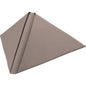 A Dunilin napkin 40 x 40 cm 1/4 fold from Duni GmbH, neatly folded into a pyramid, is presented on a plain white background for an elegant presentation.