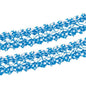 The PAPSTAR garland paper Ø 16 cm in Bavarian blue (flame retardant) from PAPSTAR GmbH is depicted on a white background - ideal for Oktoberfest decoration.