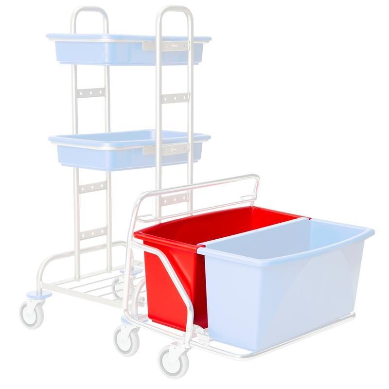 VERMOP tub 20 L, red, 58 x 29 x 27 cm | 1 piece 