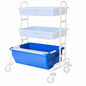 VERMOP Disinfection Tub 45 L, blue, 65x49x24 cm | 1 piece 