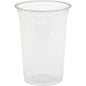 A Duni GmbH rPET Glass Crystal 300 ml Transparent Disposable Cup stands upright against a white background. The package contains 65 pieces.