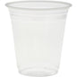 The Glass Crystal Transparent by Duni GmbH is an upright standing cup made of clear plastic with a white background and a slightly flared rim. It offers the look of elegant glass while being made from high-quality materials for everyday use.