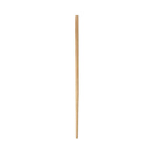 A bamboo stick 220 mm from Duni GmbH is depicted individually, vertically on a white background. The beige wooden stick is smooth, cylindrical, and tapers to a point at the bottom. The package contains 100 pieces.