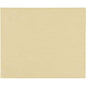Top view of an unprinted, textured light beige Duni GmbH grass wrapping paper Bloom Mini (345x290 mm) natural grass paper with subtle speckles; package contains 1000 pieces.