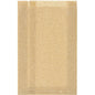 A simple, rectangular, light brown matzah rests on a white background next to a Duni GmbH grass paper bag Bloom Medium 310x200 mm made of natural grass paper (pack of 500 pieces).