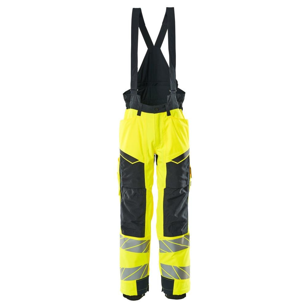 Winter trousers with knee pockets, CLIMASCOT® winter trousers