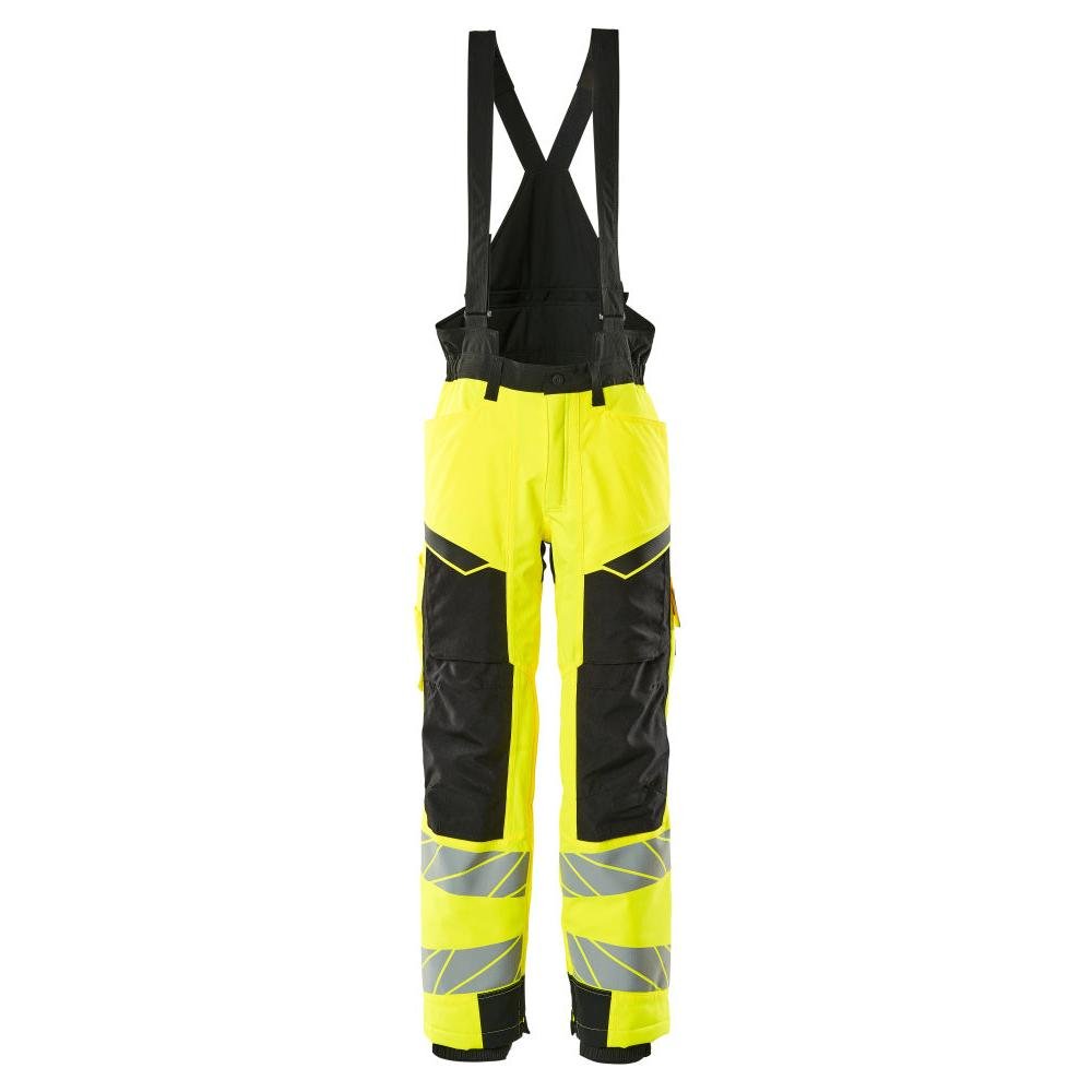 Winter trousers with knee pockets, CLIMASCOT® winter trousers