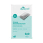 A pack of Duni GmbH disposable wash gloves Sensitive, 50 pieces - skin-friendly and hygienic (15 x 22 cm); Product information in German, English & French for optimal care.
