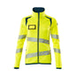 Fleece sweater with zip, women's microfleece jacket Multisafe