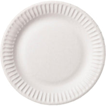 The Duni GmbH snack plate Ø 15 cm, made of white cardboard, pack of 100 pieces, is an environmentally friendly party plate with a slightly raised edge - ideal for serving finger food.