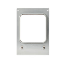 The cassette DF10/20 for Forum Bowl 918, 1114 ml of Duni GmbH is a sturdy rectangular metal frame with rounded corners, two small clips at the bottom, and two screw holes at the top, depicted on a white background.