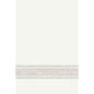 A solid-colored, cream background with a beige patterned stripe at the bottom - perfect for presenting Dunilin napkins 40 x 60 cm 1/4 fold by Duni GmbH as part of a sophisticated table decoration.