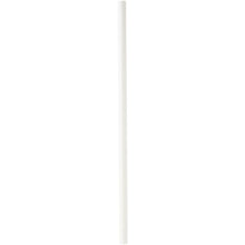 A white straw made of FSC® paper (ø 8 mm, 230 mm) from the brand Duni GmbH stands vertically against a plain background - Pack of 100 pieces.