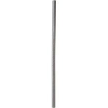 A close-up of a single, straight drinking straw made of FSC® paper (ø 8 mm, 230 mm) in granite gray from Duni GmbH - a sustainable and environmentally friendly alternative to conventional drinking straws (pack of 100 pieces).