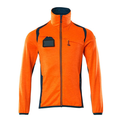 Fleece pullover with zip microfleece jacket