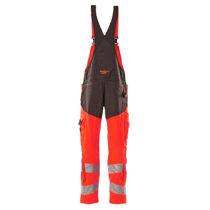 Dungarees, knee pockets, stretch inserts dungarees