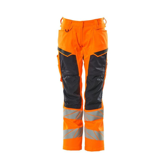 Pants, women, DIAMOND, knee pockets, stretch pants