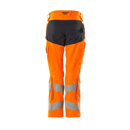 Pants, women, DIAMOND, knee pockets, stretch pants