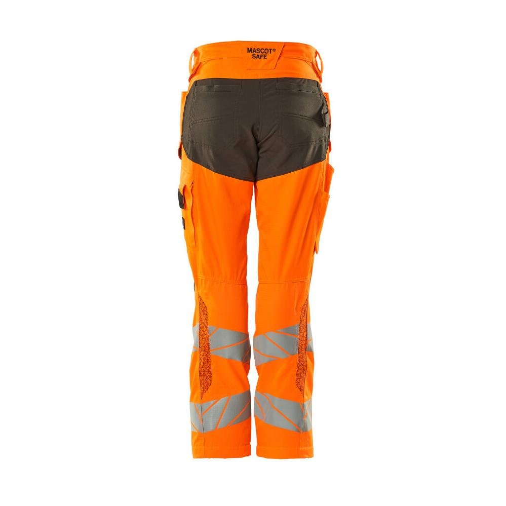 Pants, women, DIAMOND, knee pockets, stretch pants