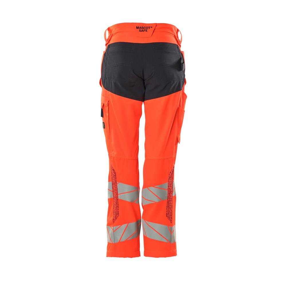 Pants, women, DIAMOND, knee pockets, stretch pants
