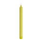 A single crown candle 100% stearin from Duni GmbH (9h burn time, 250 x 22 mm) with a white wick stands upright against a plain white background.