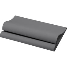 The Bio-Dunisoft napkins 40 x 40 cm 1/4 fold from Duni GmbH, neatly folded here on a white background, are ideal for anyone looking for environmentally friendly, luxurious, and sustainable tableware.