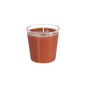 A refill Switch & Shine candle from Duni GmbH (about 30 hours, 65 x 65 mm) is shown in a clear glass holder against a white background, with a single, unlit wick in the center.