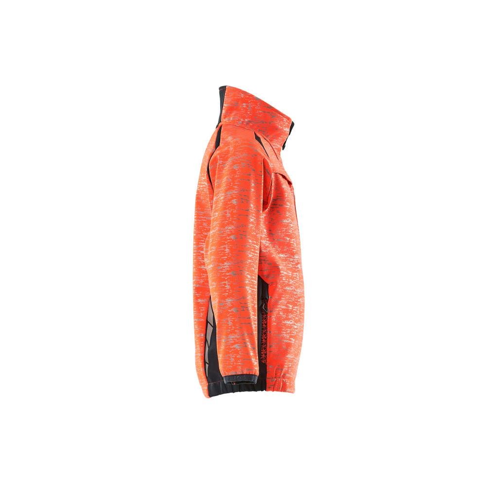 Softshell jacket, children, reflex effects jacket for children