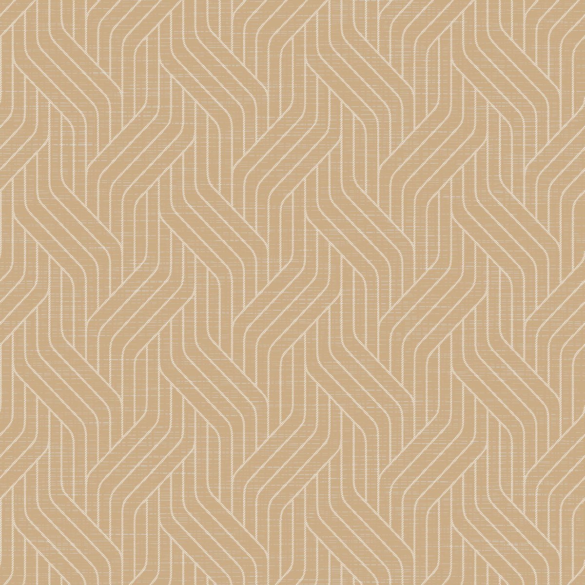 Dunisoft napkins 40 x 40 cm 1/4 fold by Duni GmbH with beige geometric zigzag and chevron pattern in herringbone style - ideal for elegant table decorations.