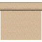 The Dunicel table runner Tête-à-Tête (24 m x 0.4 m, 20 sections) by Duni GmbH features a geometric herringbone pattern in beige and cream - ideal as a stylish backdrop for Tête-à-Tête or elegant table decoration.