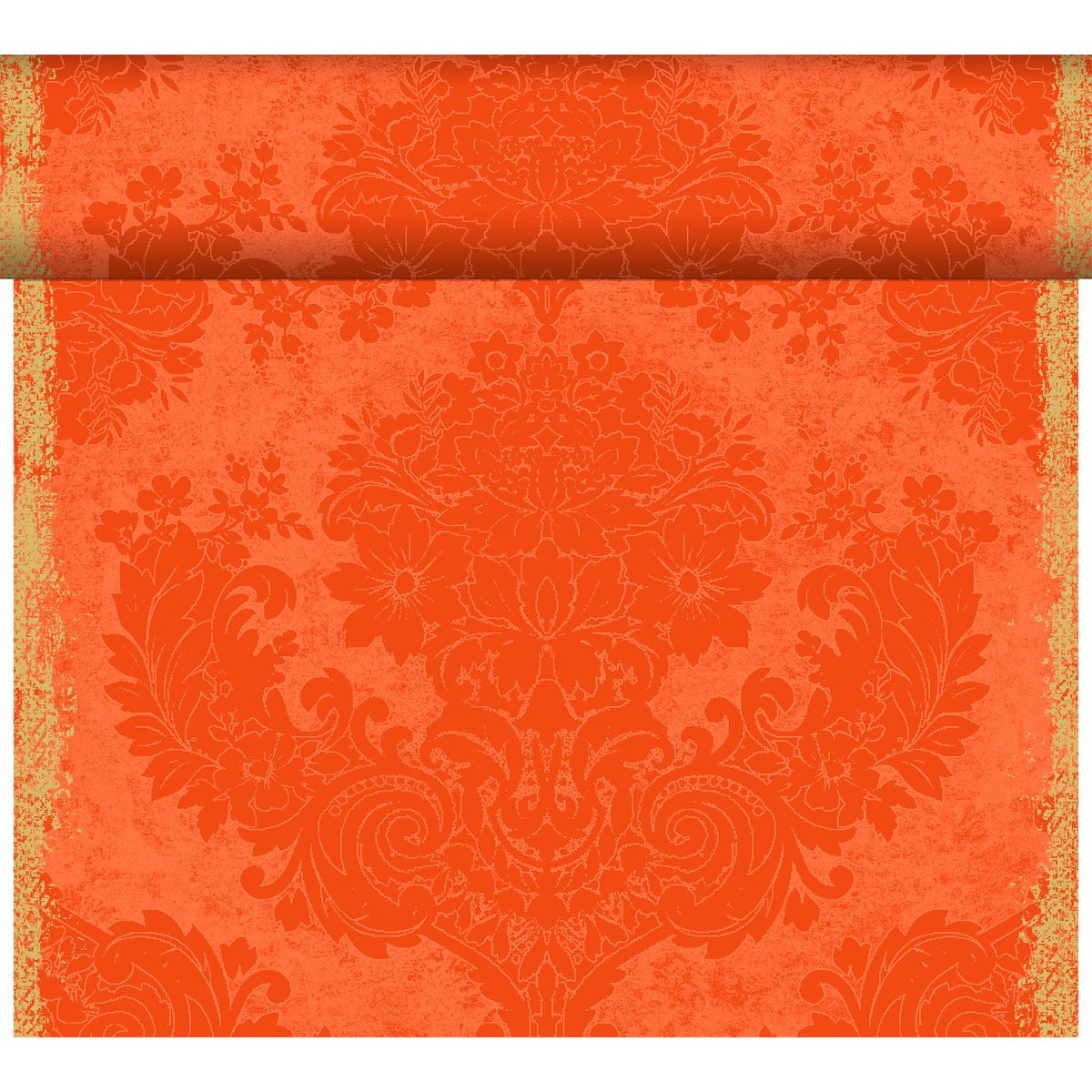Enhance your table with a Dunicel Tête-à-Tête table runner, 24 m x 0.4 m (20 sections), from Duni GmbH—ideal as a unique decoration or paired with eye-catching wallpaper to create an elegant dining room.