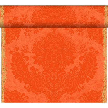 Enhance your table with a Dunicel Tête-à-Tête table runner, 24 m x 0.4 m (20 sections), from Duni GmbH—ideal as a unique decoration or paired with eye-catching wallpaper to create an elegant dining room.