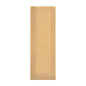 A rectangular, brown Ovenbag tall paper (105x40x320) from Duni GmbH is depicted unused against a white background. The bag made of coated paper has a smooth surface without handles or branding. Sold in packs of 600 pieces.