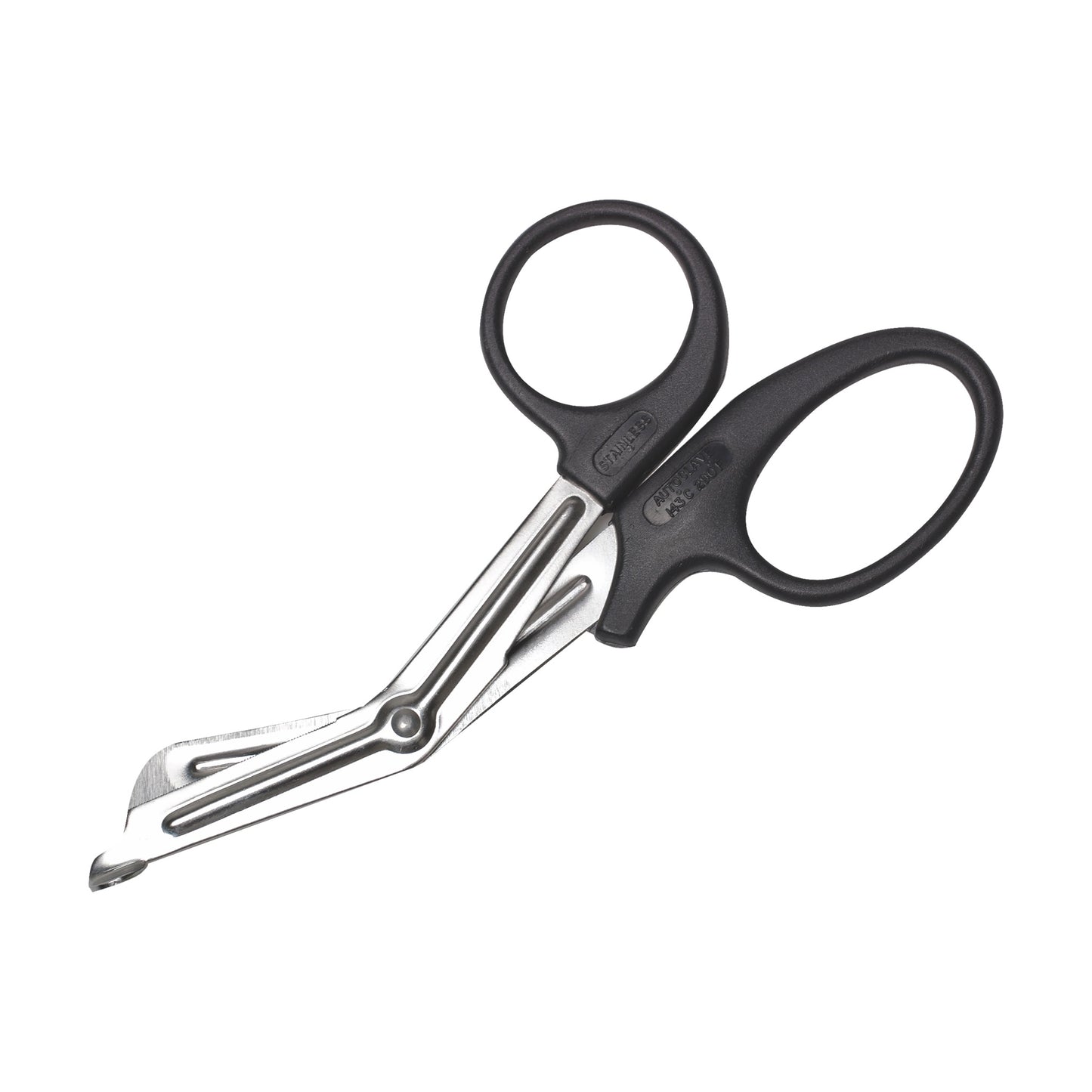 First Aid Clothing Shears, 19 cm, Knee-Bent, Stainless Steel