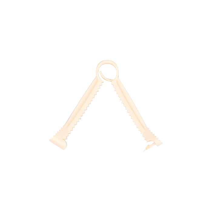 Single-use umbilical clamp