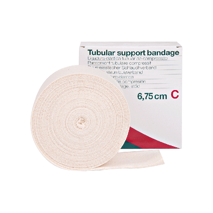 Grip Tubular Bandage, 10 m, Permanently Elastic, C, 6.75 cm
