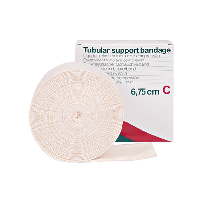 Grip Tubular Bandage, 10 m, Permanently Elastic, C, 6.75 cm