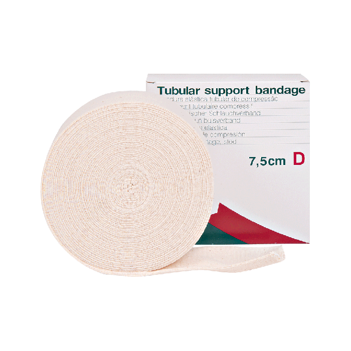 Grip Tubular Bandage, 10 m, permanently elastic, diameter 7.50 cm