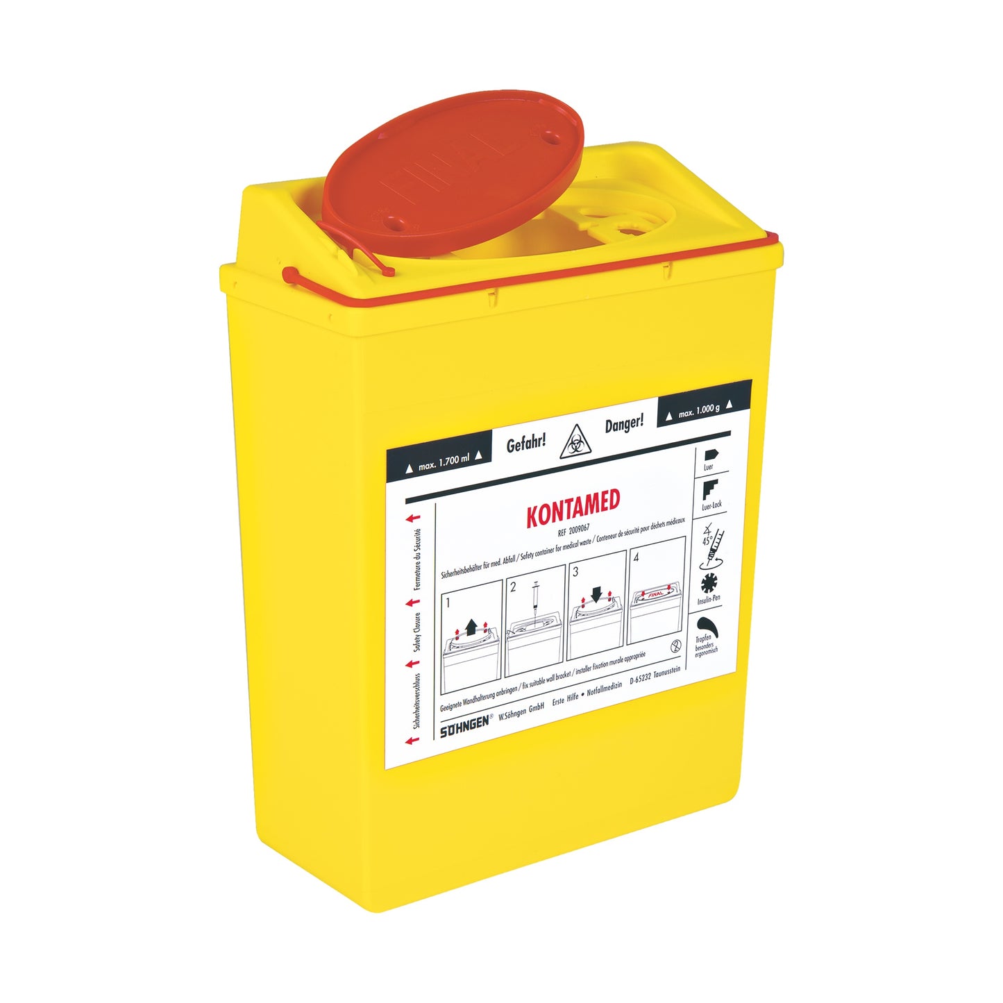 KONTAMED Safety Containers