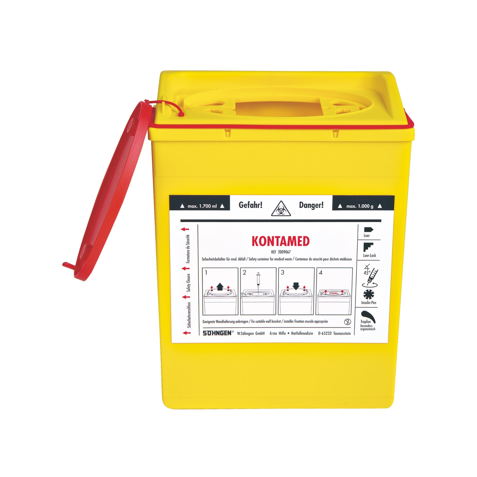 KONTAMED Safety Containers