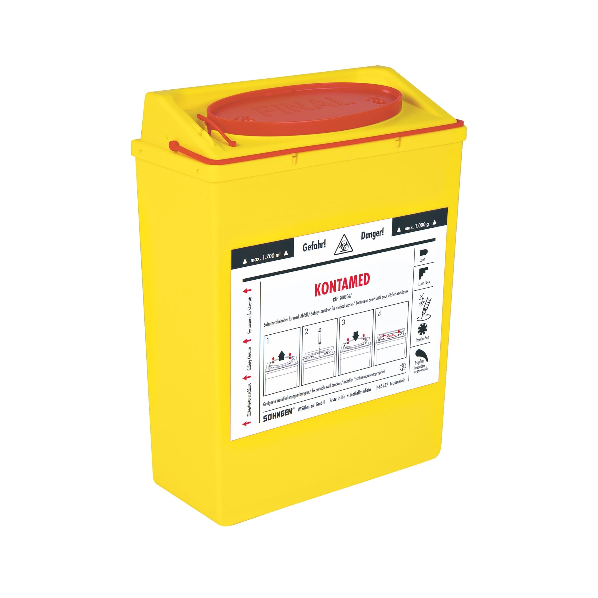 KONTAMED Safety Containers