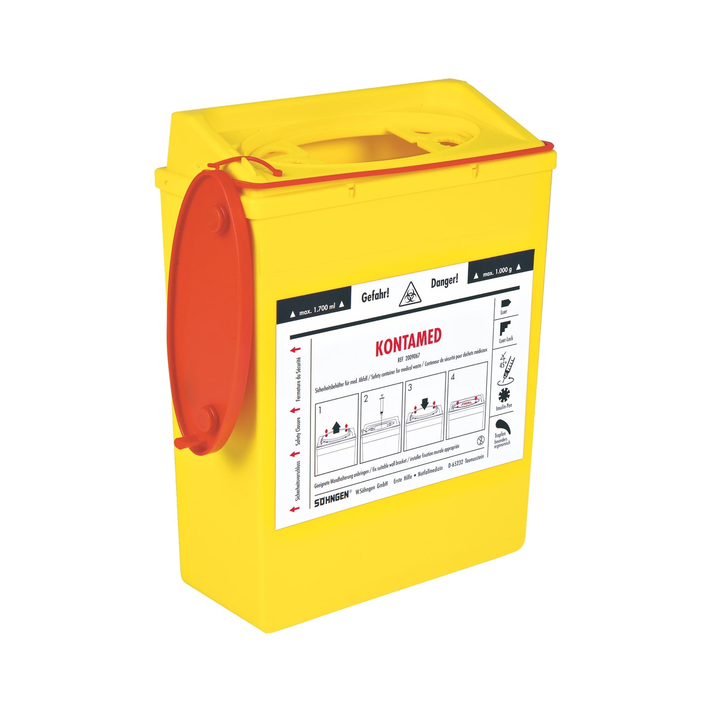KONTAMED Safety Containers