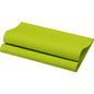 A Bio-Dunisoft napkin 40 x 40 cm, 1/4 fold from Duni GmbH is folded and depicted on a white background.