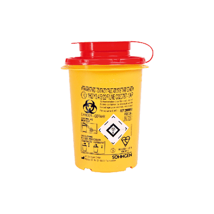 PSB Round Needle Disposal Container, 0.6 Liters