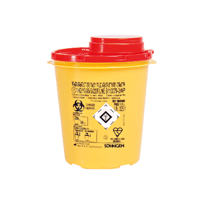 PSB Round 1.5-Liter Needle Disposal Container