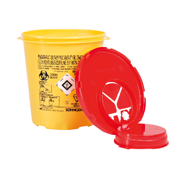 PSB Round 1.5-Liter Needle Disposal Container