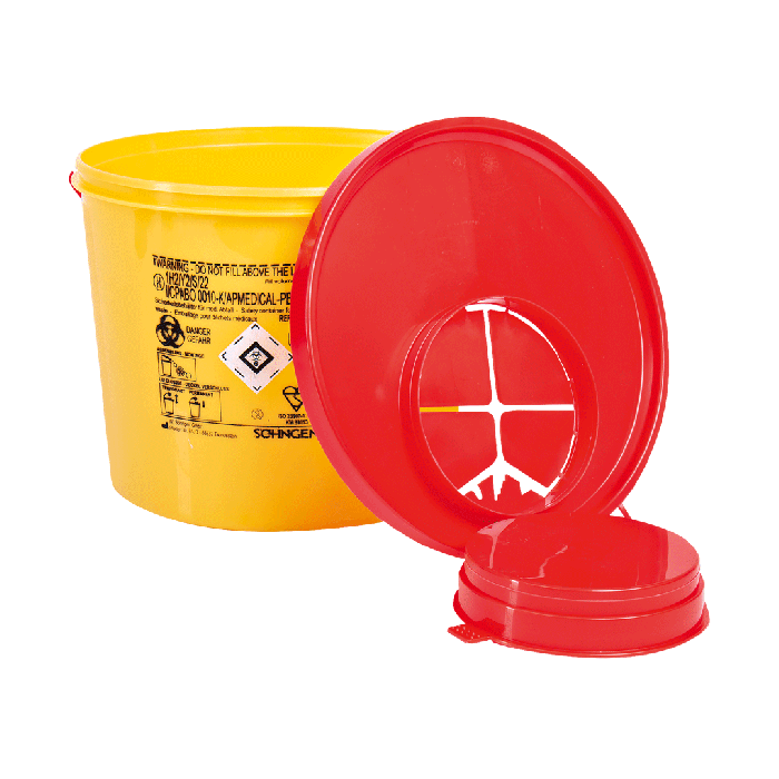 PSB Round 5-Liter Needle Disposal Container