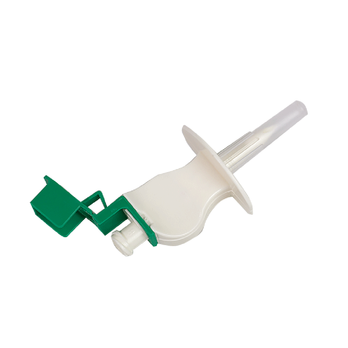 SPIKE withdrawal cannula for administering medication