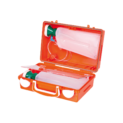 QUICK-CD Eye Wash Station Combo Set, Orange
