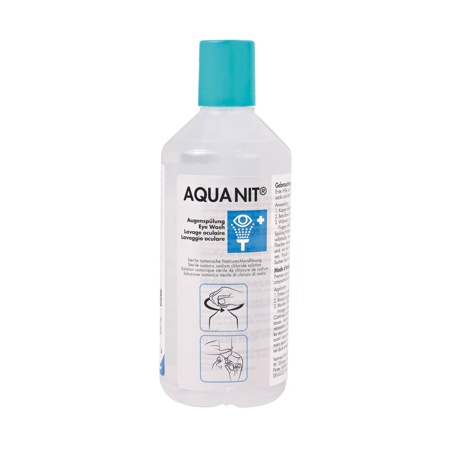 AQUA NIT® Eye Wash with 250 ml of sterile water